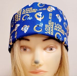 LA RAMS MEDICAL NURSING SCRUB CAP